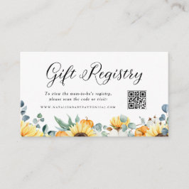 Registrierung des QR-Codes für Wasserfarbenkürbis Begleitkarte