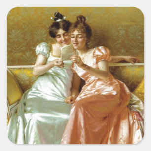 Reglement Quadratischer Aufkleber