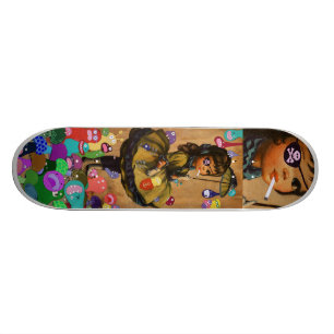 Regnen der Monster Skateboard
