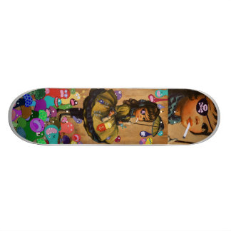Regnen der Monster Skateboard