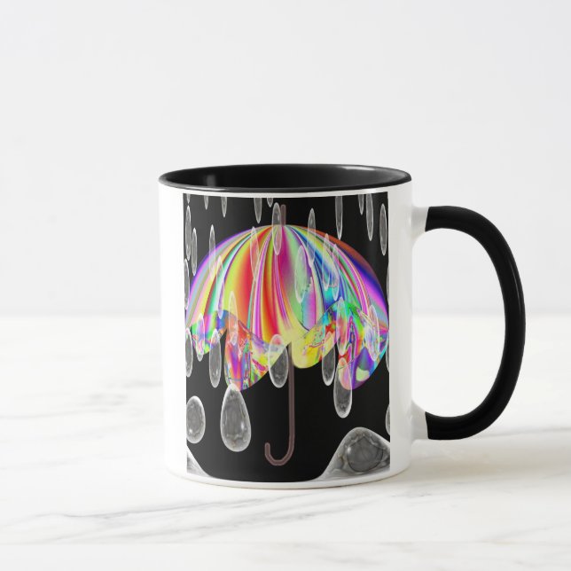 Regnerischer Tag an der Zoo-Tasse Tasse (Rechts)