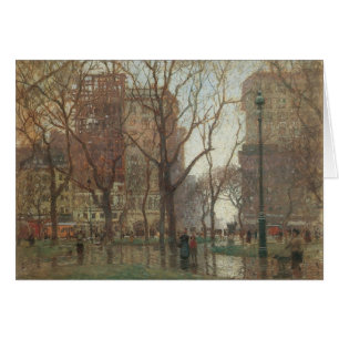 Regnerischer Tag, Madison Square, New York, Paul C