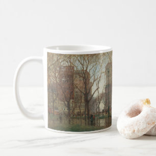 Regnerischer Tag, Madison Square, New York, Paul C Kaffeetasse