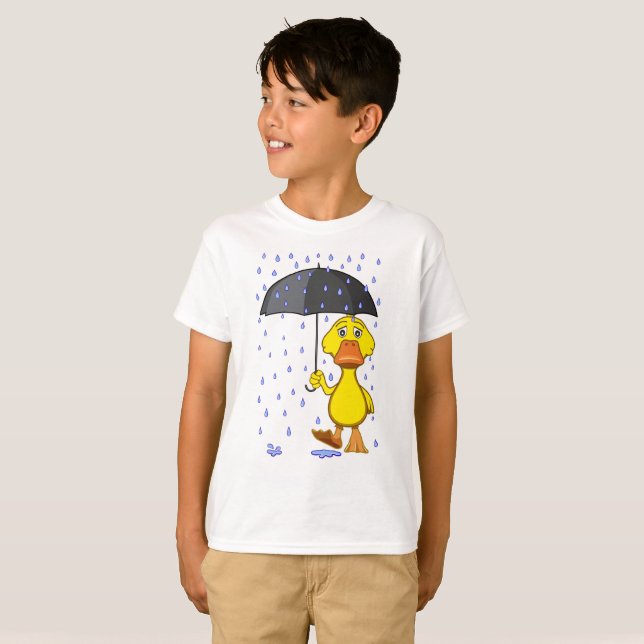 Regnerischer Tag T-Shirt (Vorne ganz)