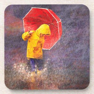 Regnerischer Tag Untersetzer