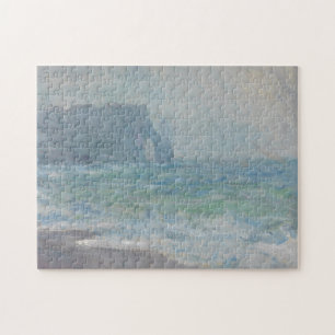 Regnvaer Etretat durch Claude Monet Puzzle