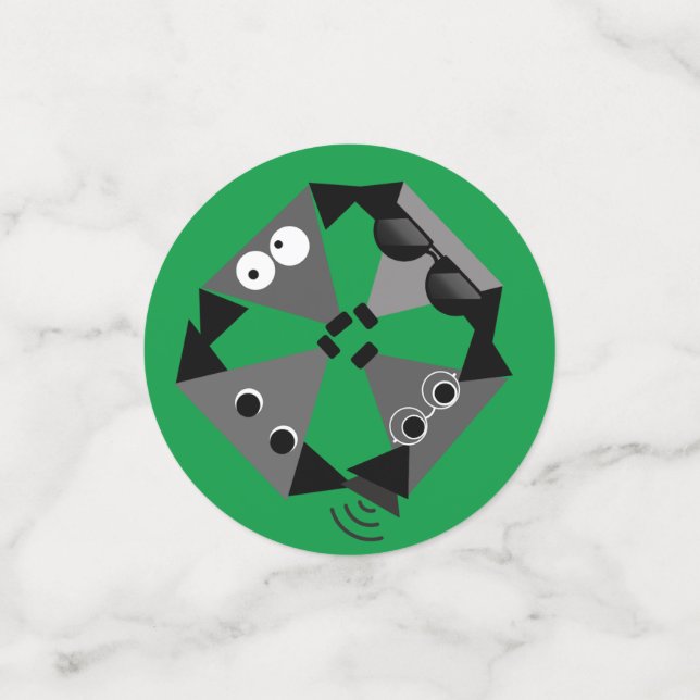 Rego Berto Confetti Konfetti (Klein Vorderseite)