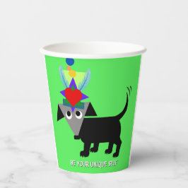 Rego Berto, "Sei dein einzigartiges Selbst" Pappbecher