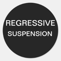Regressive Suspension