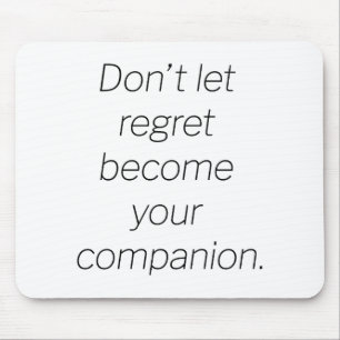 Regret Mouse Pad Mousepad