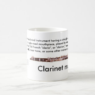Regular sortiert (11 Unze.) Clarinet-Tasse Tasse