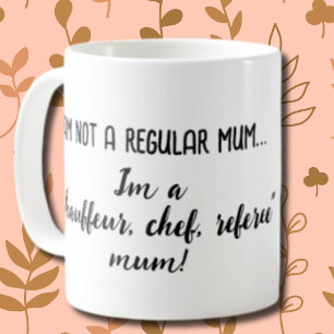 Reguläre Mama Lustiger Busy Mom Muttertag Geschenk Kaffeetasse