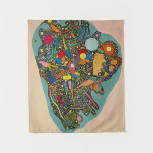 Regulated Heap, 1938 von Wassily Kandinsky Wandteppich
