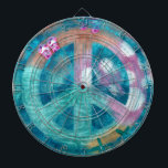 Regulatorische Tafel mit Darts/Darts - Beach Peace Dartscheibe<br><div class="desc">Nützliche Kunst! Auch Spaß! Es gibt 6 Darts (3 US-Flaggen und 3 britische Flaggen)</div>