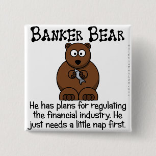 Regulieren der Finanzindustrie Button