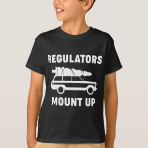 Regulierer stürzen Weihnachten auf T-Shirt