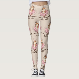 Reh-fancy Fußarbeit Schwindelgefühle Leggings