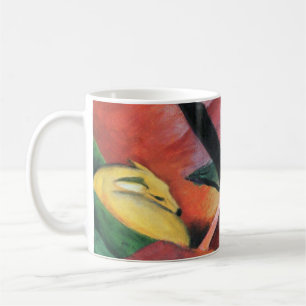 Reh im Walde II von Franz Marc; Reh im Walde Tasse
