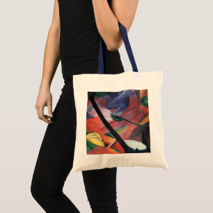Reh im Walde II von Franz Marc; Reh im Walde Tragetasche