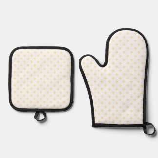 Reh-Löwenzahn-Kreuzungen Ofenhandschuh & Topflappen-Set
