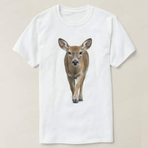 Reh nähert sich T-Shirt