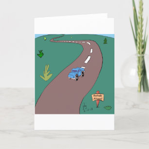 Rehab-Grußkarte Dankeskarte