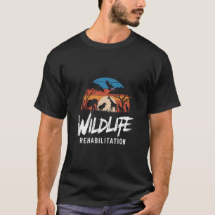 Rehabilitation von Wildtieren - Natur in Tierwelt T-Shirt