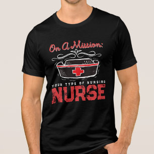 Rehabilitationskrankenschwester Krankenpflege Ruhe Tri-Blend Shirt