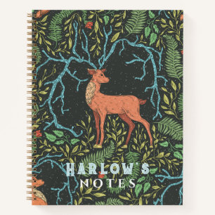 Rehartiges Fabelwesen Botanisch Notizbuch
