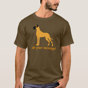 Rehbrauner Deutsche Dogge T-Shirt