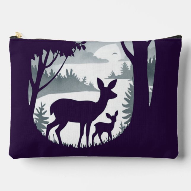 Rehe Down Accessoire Pouch Travel Bag Zubehörtasche (Vorderseite)
