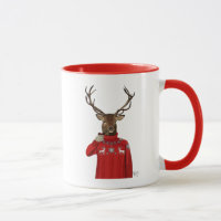 Rehe im Ski Sweater 2