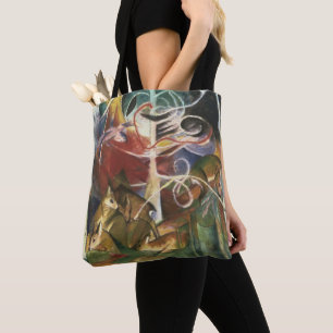 Rehe im Wald von Franz Marc, Vintage Fine Art