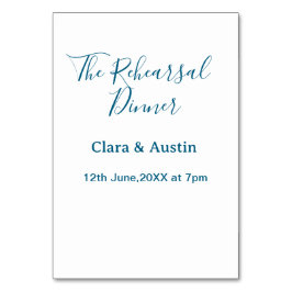 Rehearsal dinner the night before simple minimal m tischnummer