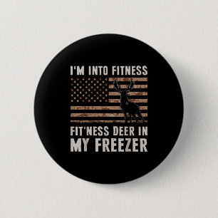 Rehjagd Ich bin in Form Fit'ness Reh In Meinem Button
