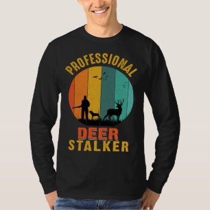 Rehjäger Vater Jagdschein Jagdhund T-Shirt