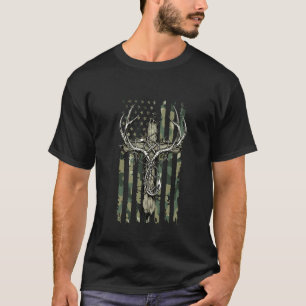 Rehkiergehirn Angelhaken Christliches Kreuz Tarndr T-Shirt