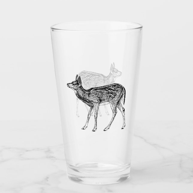 Rehkitz Glas (Vorderseite)