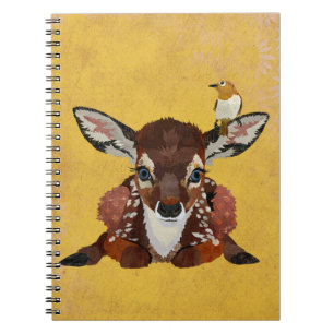 REHKITZ & GOLDENER VOGEL NOTIZBLOCK