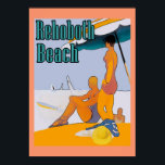 RehoBeide Beach Art Deco Poster<br><div class="desc">RehoBeide Beach Art Deco</div>