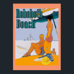 RehoBeide Beach Art Deco Poster<br><div class="desc">RehoBeide Beach Art Deco</div>