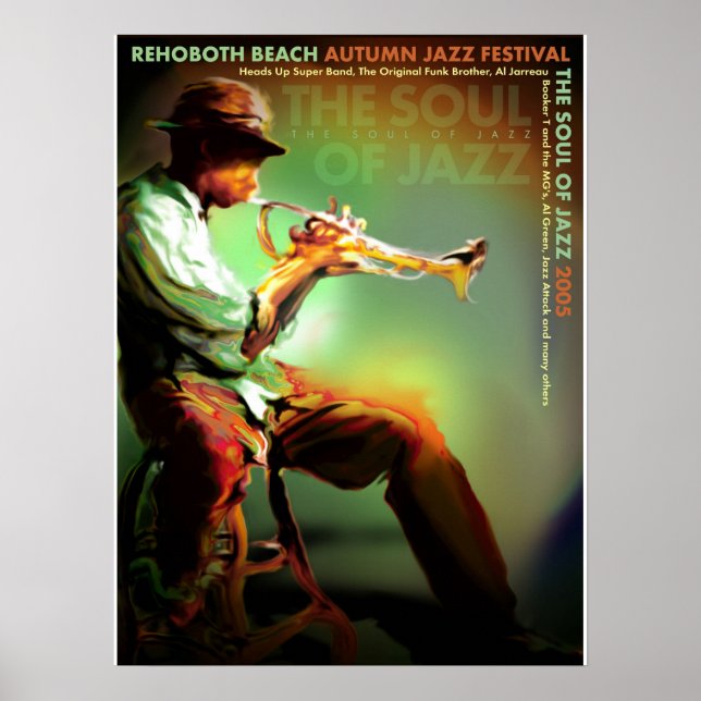 RehoBeide Beach Autumn Jazz Fest 2005 Poster (Vorne)