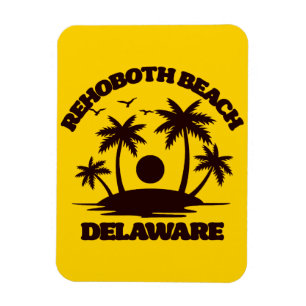 RehoBeide Beach Delaware Magnet