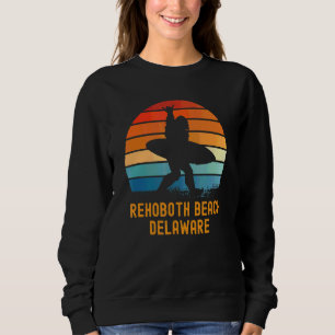 RehoBeide Beach Delaware Sasquatch Souvenir Sweatshirt