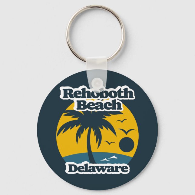 RehoBeide Beach Delaware Schlüsselanhänger (Vorderseite)