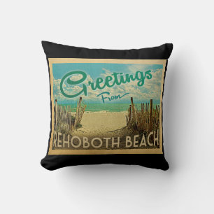 RehoBeide Beach Vintage Travel Kissen