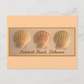 RehoBeide Strand, Delaware Postcard Postkarte