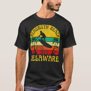 RehoBeide Strand Delaware Surfing Sommerurlaub VI T-Shirt