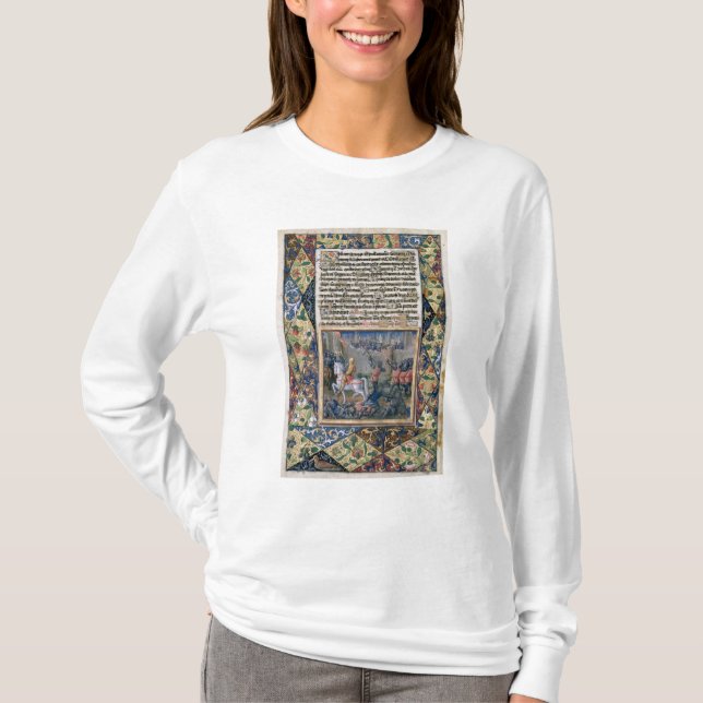 Rehoboam, das Krieg gegen Jeroboam unternimmt T-Shirt (Vorderseite)