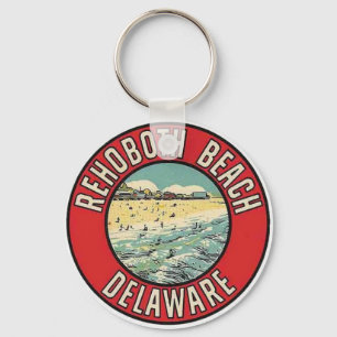REHOBOTH BEACH, DE Vintage Schlüsselanhänger